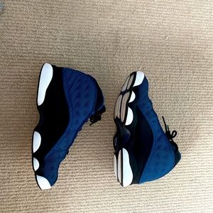 Jordan retro 13 blue. Bought them at footlocker last month great condition.